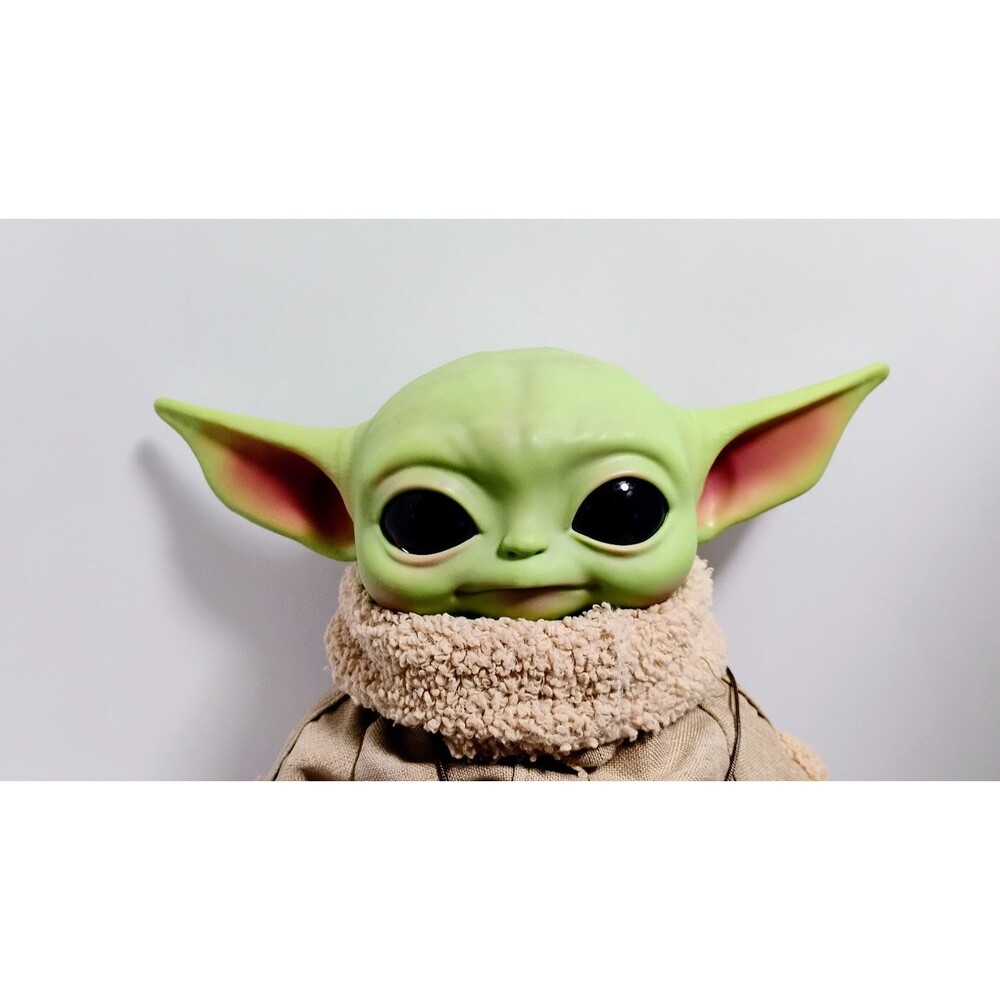 2020 MATTEL STAR WARS THE MANDALORIAN GROGU THE CHILD 11” PLUSH HARD HEAD - Picture 3 of 7
